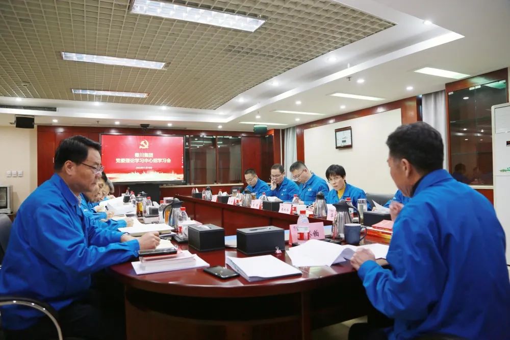 秦川集團(tuán)黨委理論學(xué)習(xí)中心組專題學(xué)習(xí)黨的二十大深化全面從嚴(yán)治黨新的戰(zhàn)略部署